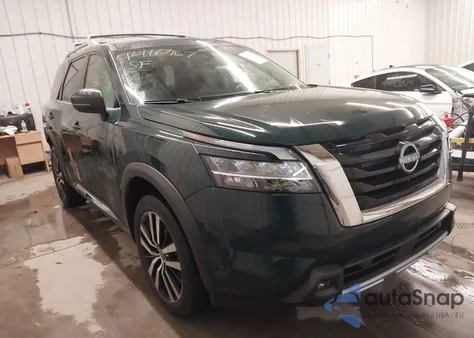 2023 Nissan Pathfinder Platinum 4Wd из США, поврежденный, VIN 5N1DR3DK4PC223747